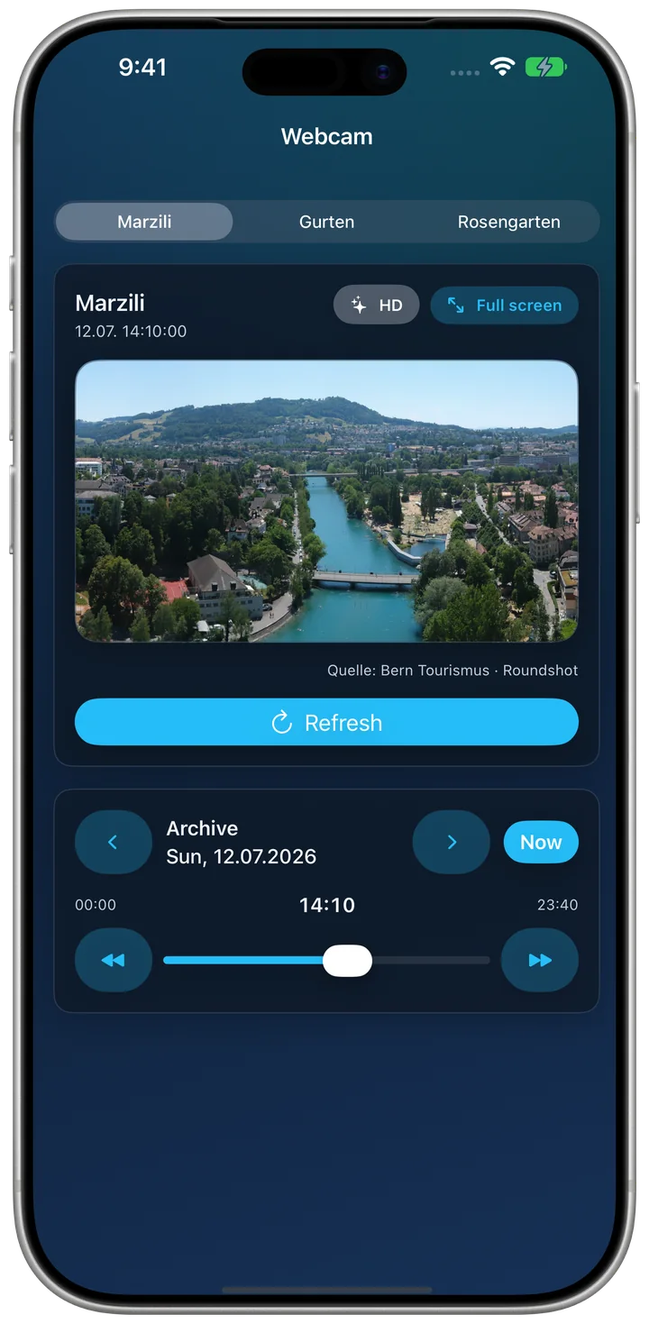 Aarestation on iPhone