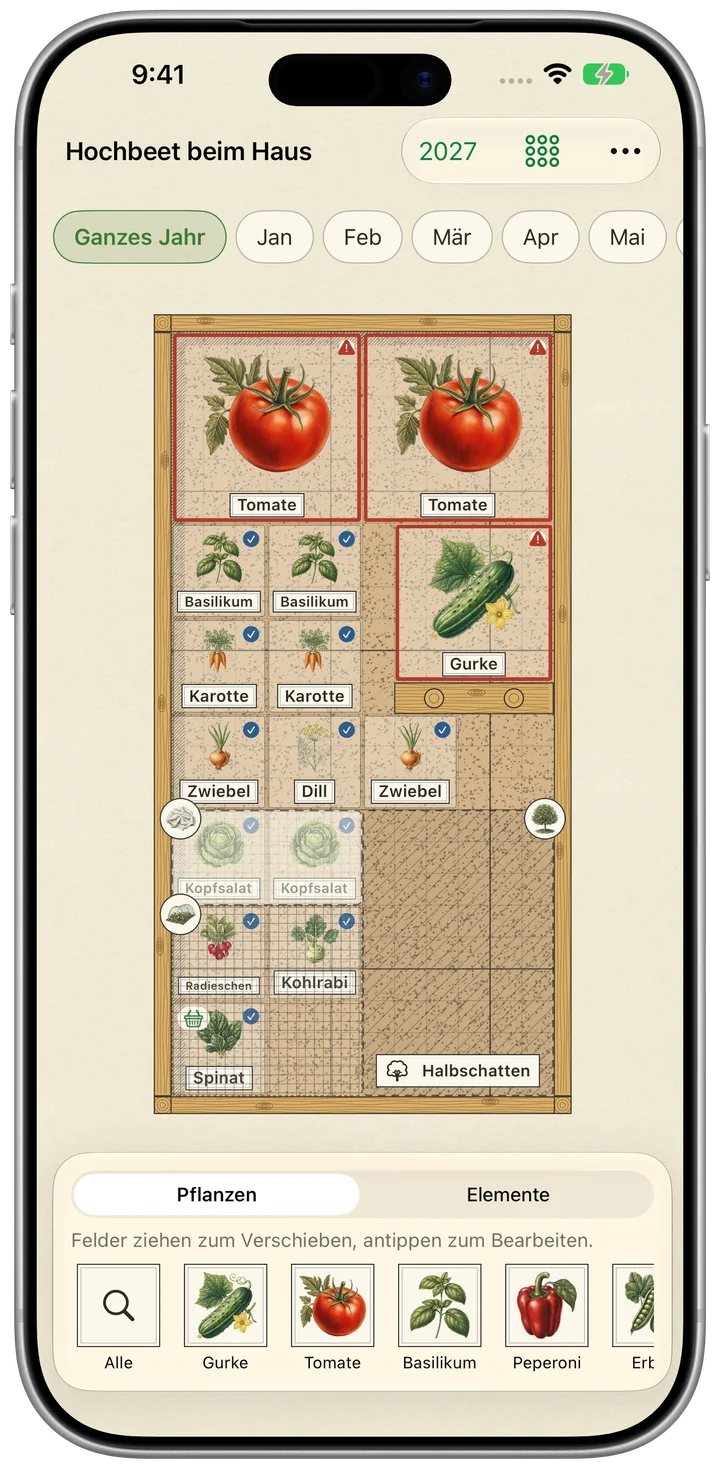 Beet auf dem iPhone